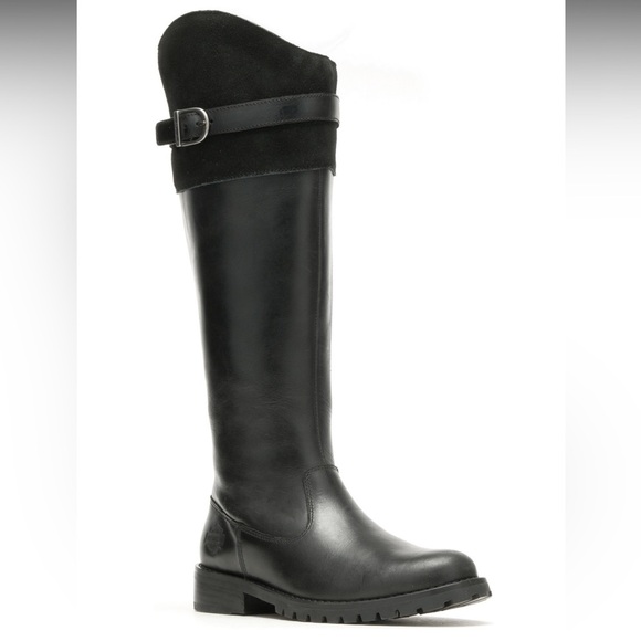 Harley-Davidson Women's Bradner Zip-Up 16" Black Motorcycle Boots - 6 - Picture 2 of 8